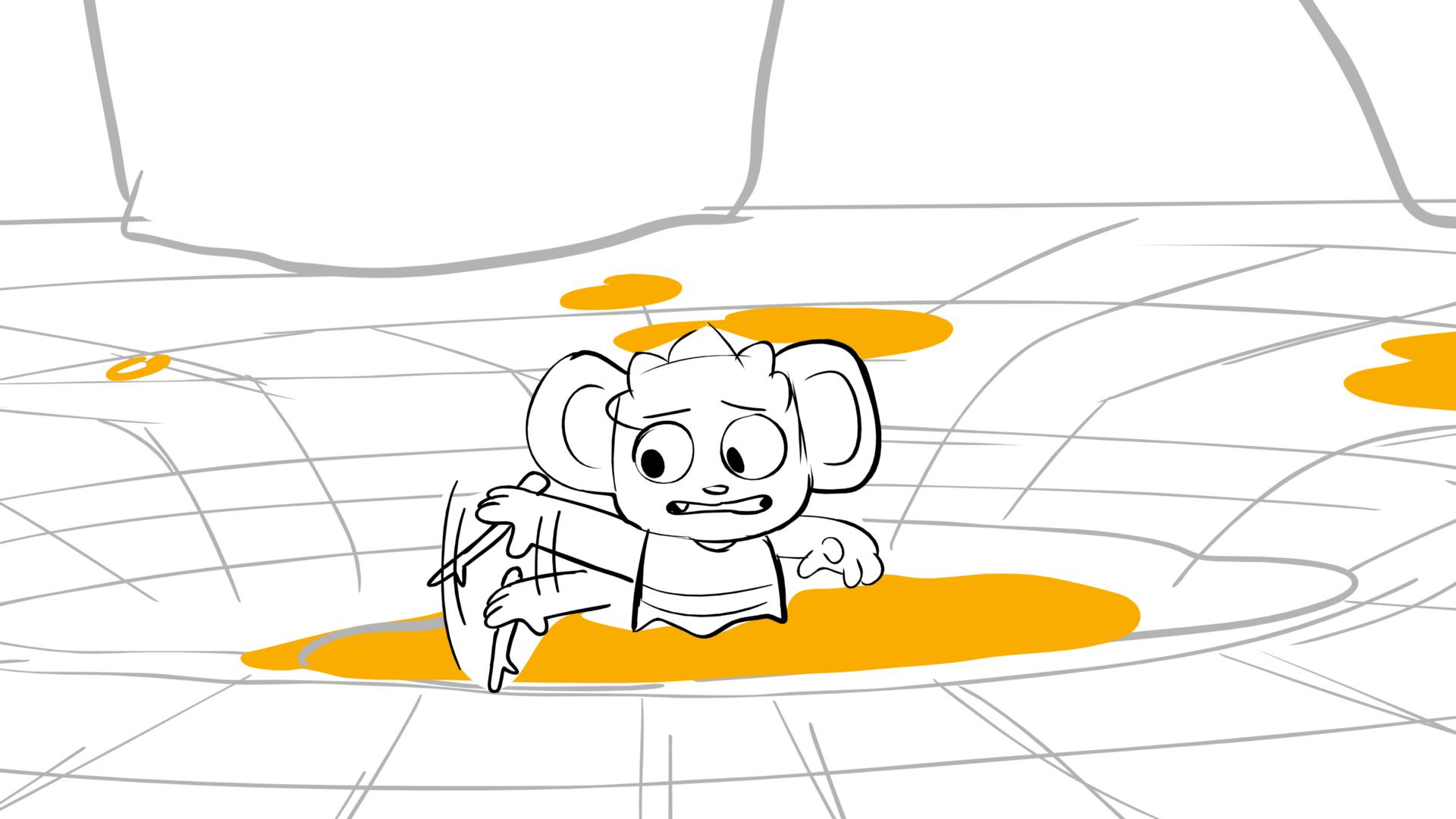 Fun with Nubs — Ep. 112, lámina 106, storyboard by Melissa Ballesteros
